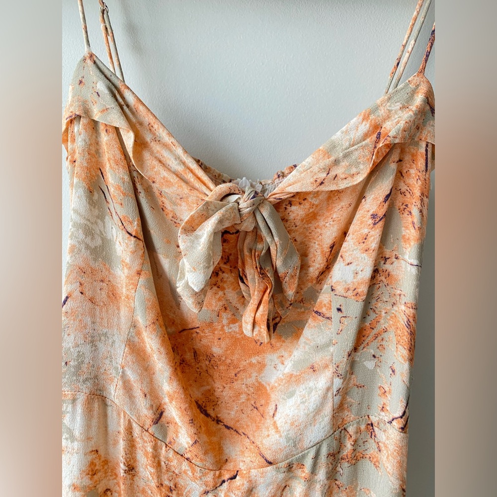 Summer midi dress - size 6 // spaghetti straps // good condition - Picture 9 of 10